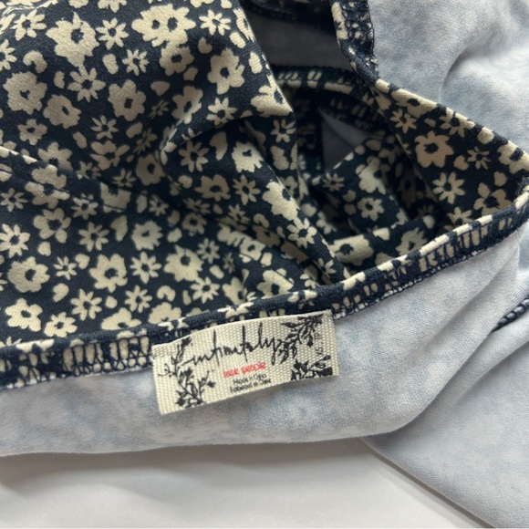 Intimately Free People Talk Back Square Neck Halter Bodysuit Leotard Thing - Picture 7 of 8